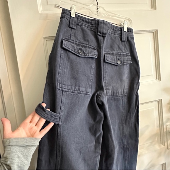 ALEX MILL Navy Cargo Pants, Sz 0 - Picture 8 of 10